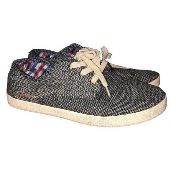 TOMS Sneaker Shoes Women's Size US8 Gray Paseo Movember Herringbone Mix - Picture 4 of 8